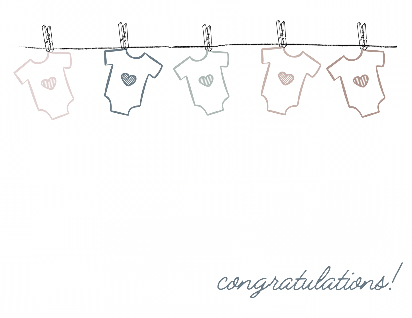 Baby Shower Gift Card