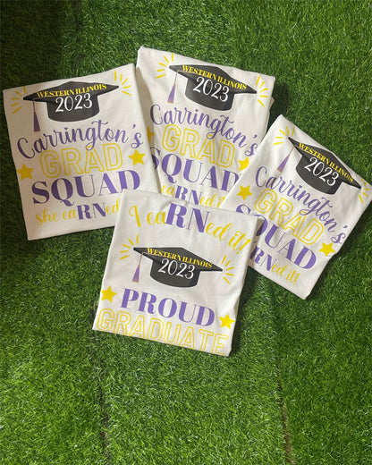 Custom Senior Night/Graduation Shirts