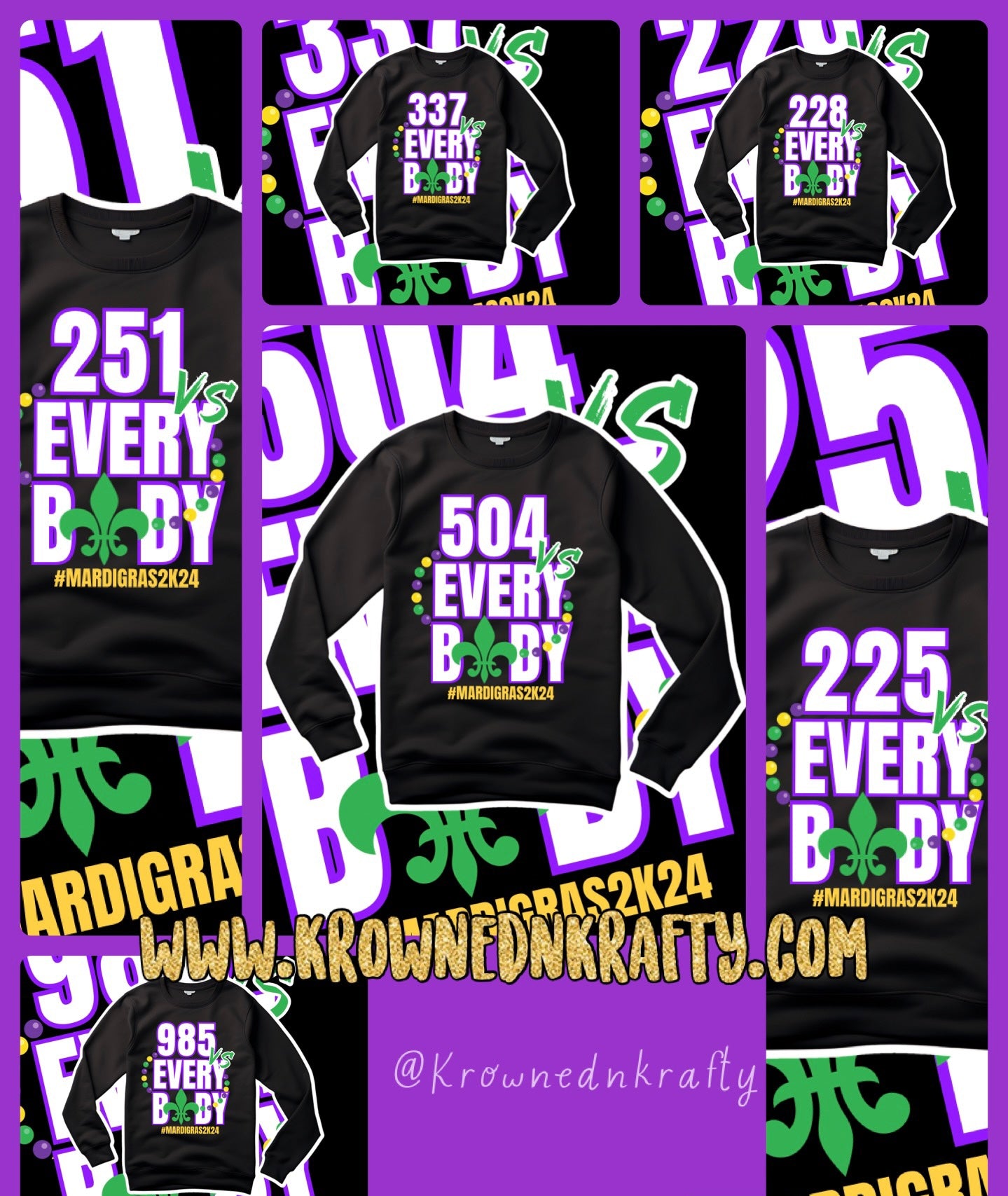 Rep Yo City Mardi Gras Edition