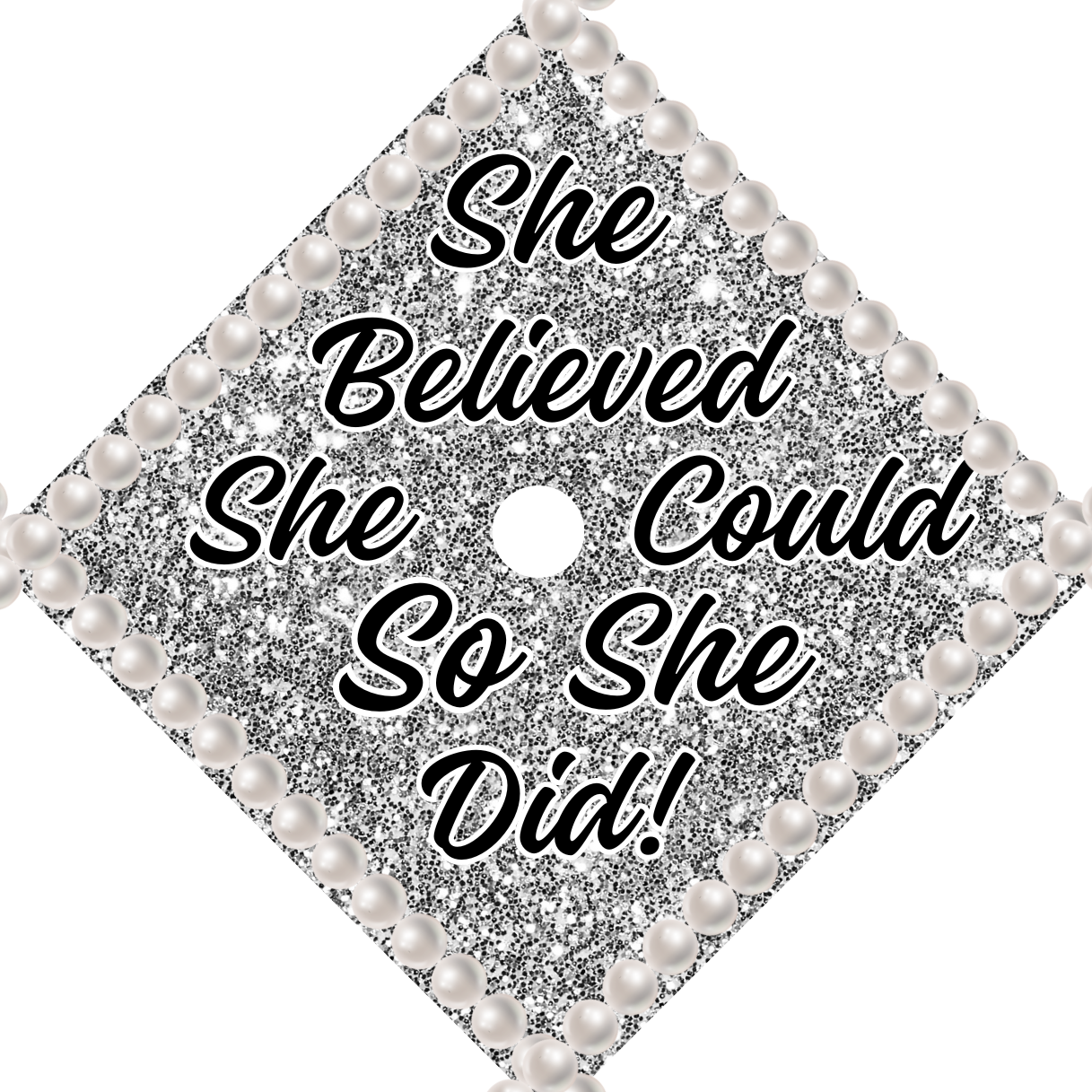 Pre-Designed Graduation Cap Topper
