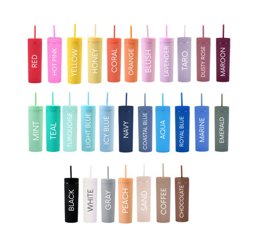 Name Rhinestone Tumblers