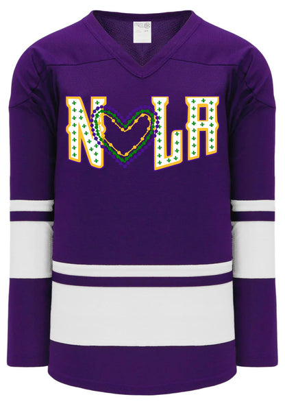 Mardi Pardi Hockey Jersey