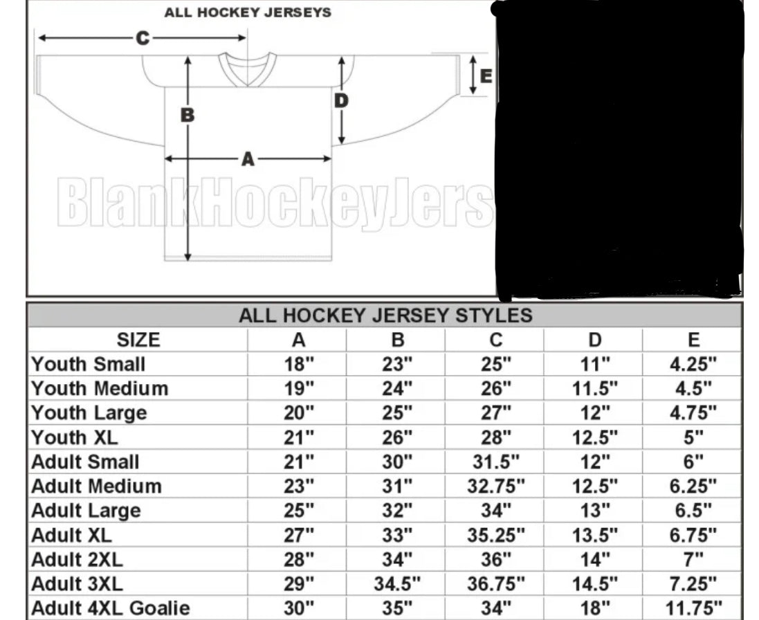 Mardi Pardi Hockey Jersey