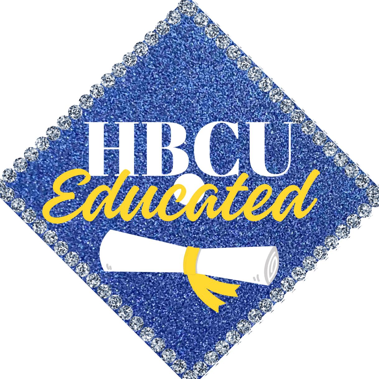 Pre-Designed Graduation Cap Topper