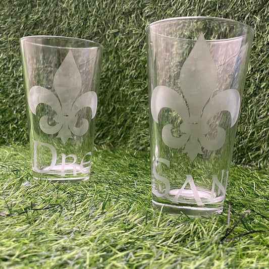 Etched Glassware