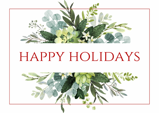 Happy Holidays Gift Card